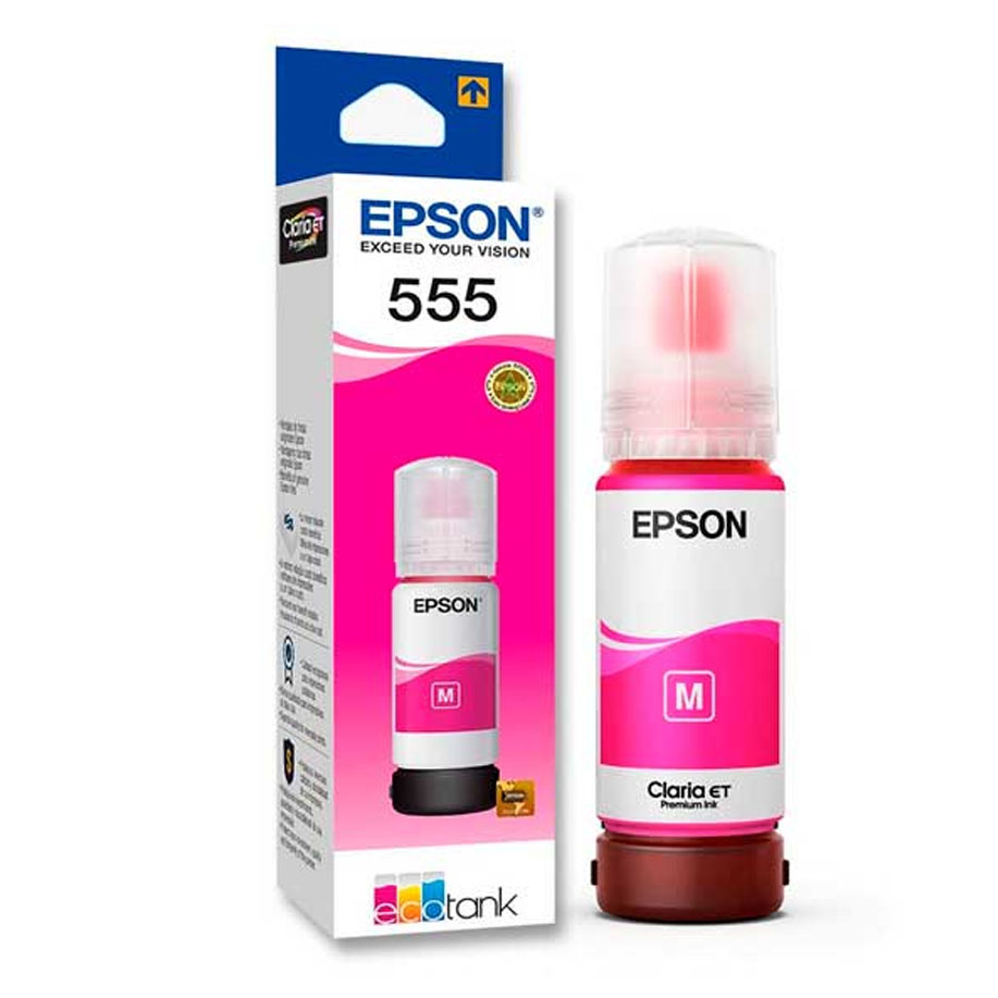 TINTA EPSON T555 MAGENTA