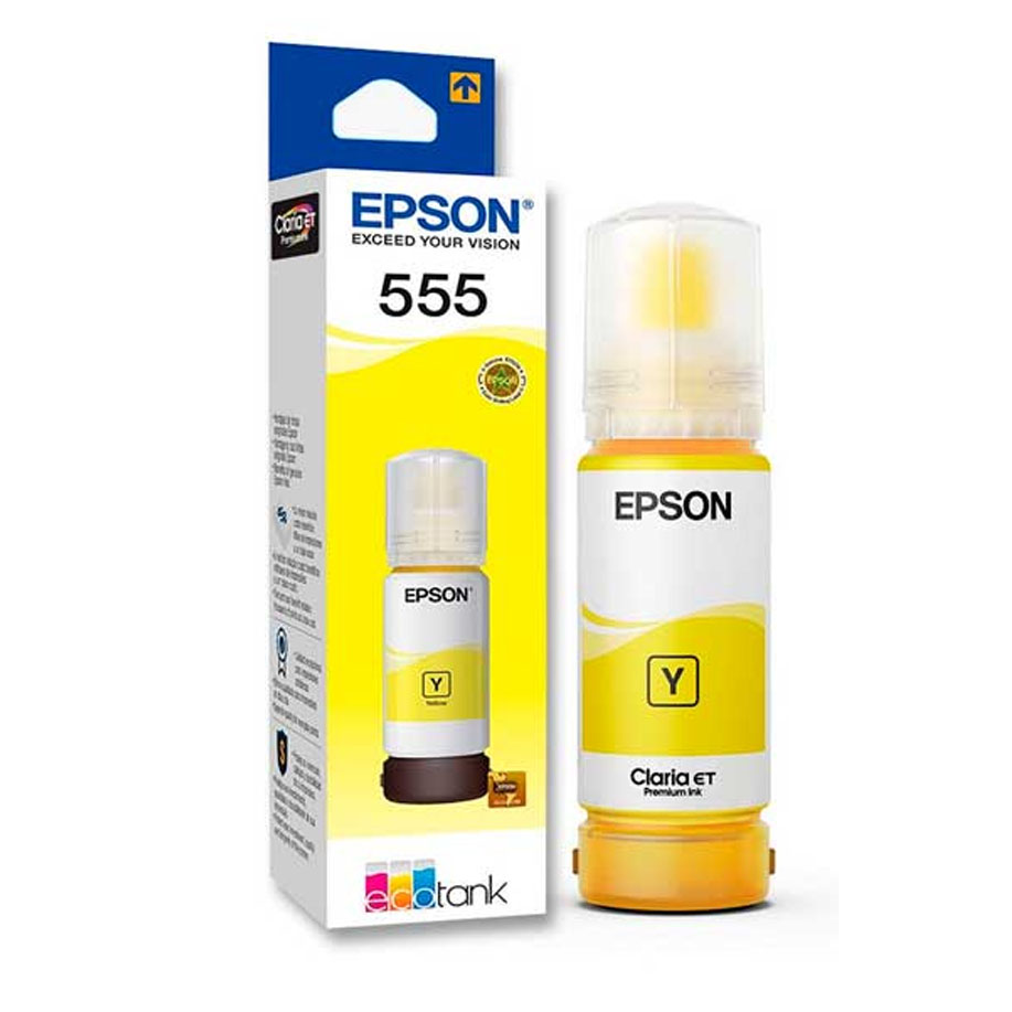 TINTA EPSON T555 YELLOW