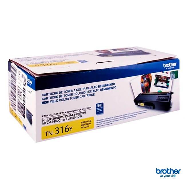 Tóner Brother TN-316Y original Yellow