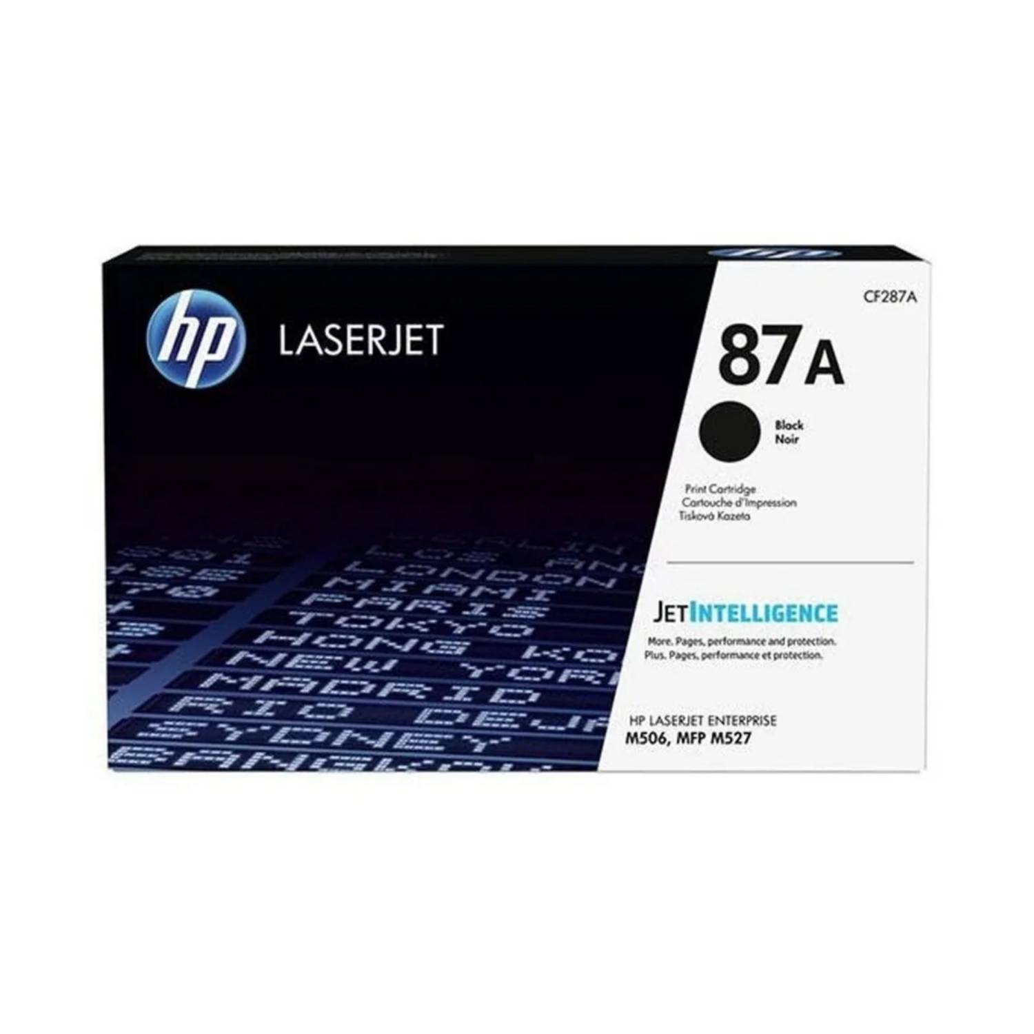 Toner HP 87A CF287A Black Original - Smart Toner Perú