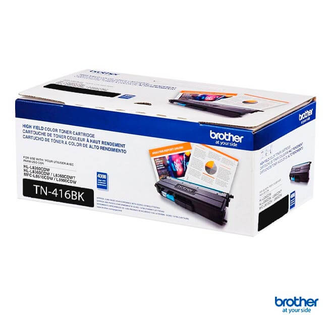 Tóner Brother TN-416BK original Negro